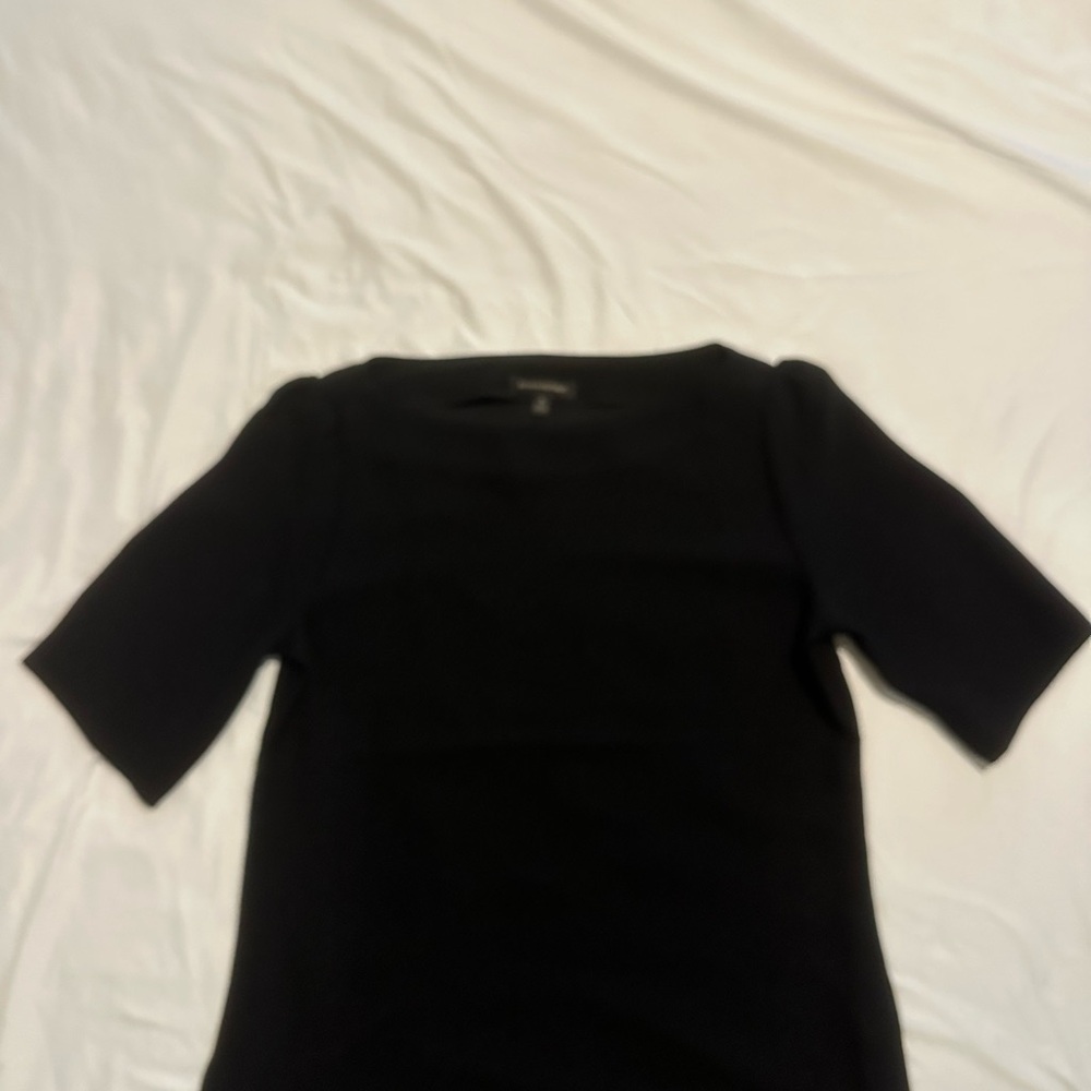 Banana Republic Black Short Sleeve Top